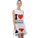 I love marijuana brownie Frill Swing Dress View1