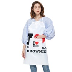 I Love Marijuana Brownie Pocket Apron by ilovewhateva