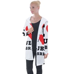 I Love Cuba Libres  Longline Hooded Cardigan by ilovewhateva