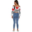 I love cuba libres  Long Sleeve Crinkled Weave Crop Top View4