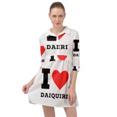 I Love Daiquiri Mini Skater Shirt Dress by ilovewhateva