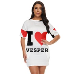 I Love Vesper Just Threw It On Dress by ilovewhateva