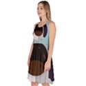 Astronaut Space Astronomy Universe Knee Length Skater Dress With Pockets View2