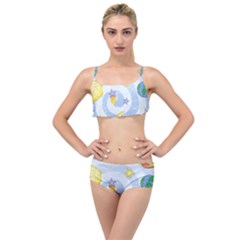 Science Fiction Outer Space Layered Top Bikini Set by Salman4z