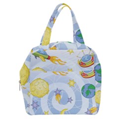 Science Fiction Outer Space Boxy Hand Bag by Salman4z