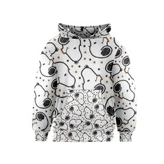 Dog Pattern Kids  Pullover Hoodie by Salman4z