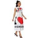 I love negroni Sleeveless Round Neck Midi Dress View3