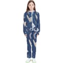 Colorful Cute Cat Seamless Pattern Kids  Tracksuit View1