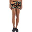 Seamless-pattern-with-cats Yoga Shorts View1