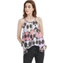 Cute-dog-seamless-pattern-background Flowy Camisole Tank Top View1