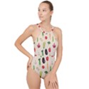 Vegetables High Neck One Piece Swimsuit View1