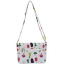 Vegetable Shoulder Bag with Back Zipper View3