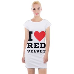 I Love Red Velvet Cap Sleeve Bodycon Dress by ilovewhateva