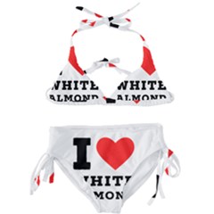 I Love White Almond Kids  Classic Bikini Set by ilovewhateva