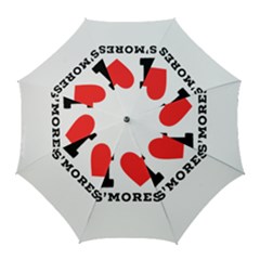 I Love S’mores  Golf Umbrellas by ilovewhateva