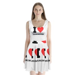 I Love Lamington Split Back Mini Dress  by ilovewhateva