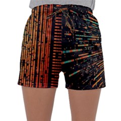 Data Abstract Abstract Background Background Sleepwear Shorts by Ravend