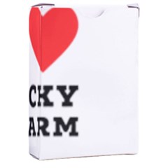 I Love Lucky Charm Playing Cards Single Design (rectangle) With Custom Box by ilovewhateva