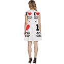 I love Apple crisp Cap Sleeve High Waist Dress View4