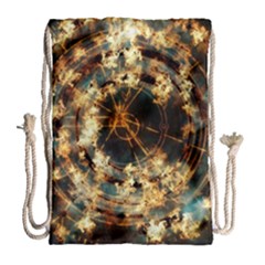 Science Fiction Background Fantasy Drawstring Bag (large) by danenraven