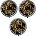 Science Fiction Background Fantasy Mini Round Pill Box (Pack of 3) View1