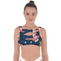 Seamless-pattern-with-funny-aliens-cat-galaxy Bandaged Up Bikini Top View1