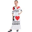 I love pumpkin candy Kids  Quarter Sleeve Maxi Dress View1