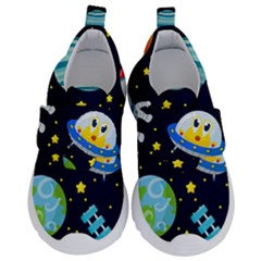 Space-seamless-pattern   - Kids  Velcro No Lace Shoes by Salman4z