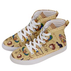 Egypt-horizontal-illustration Women s Hi-top Skate Sneakers by Salman4z