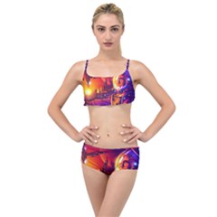 Far-future-human-colonization Layered Top Bikini Set by Salman4z