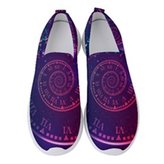 Time-machine Women s Slip On Sneakers by Salman4z