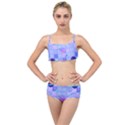 Seamless-pattern-pastel-galaxy-future Layered Top Bikini Set View1