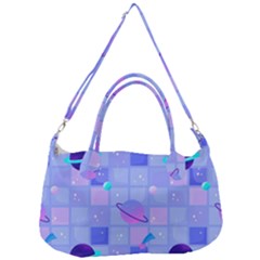 Seamless-pattern-pastel-galaxy-future Removable Strap Handbag by Salman4z