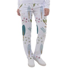 Pattern-sloth-woodland Women s Casual Pants by Salman4z