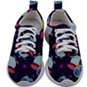 Owl-pattern-background Kids Athletic Shoes View1