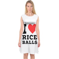 I Love Rice Balls Capsleeve Midi Dress by ilovewhateva