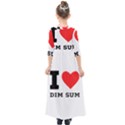 I love dim sum Kids  Quarter Sleeve Maxi Dress View2