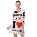 I love dim sum Mini Skater Shirt Dress View1