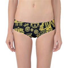 Golden-indian-traditional-signs-symbols Classic Bikini Bottoms by Salman4z