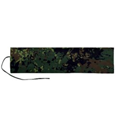 Military Background Grunge Roll Up Canvas Pencil Holder (l) by pakminggu