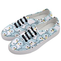 Penguins Pattern Women s Classic Low Top Sneakers by pakminggu