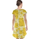 Party Confetti Yellow Squares Cap Sleeve Nightdress View2