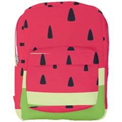 Watermelon Fruit Food Healthy Vitamins Nutrition Full Print Backpack by pakminggu