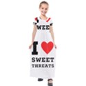 I love sweet threats  Kids  Short Sleeve Maxi Dress View1