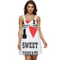 I love sweet threats  Ruffle Strap Babydoll Chiffon Dress View1