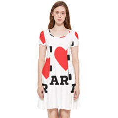 I Love Tart Inside Out Cap Sleeve Dress by ilovewhateva