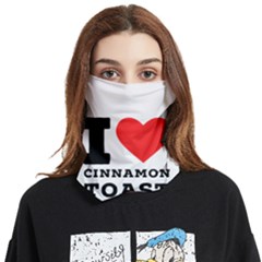 I Love Cinnamon Toast Face Covering Bandana (two Sides) by ilovewhateva