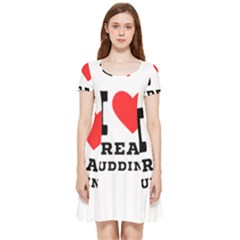 I Love Bread Pudding  Inside Out Cap Sleeve Dress by ilovewhateva