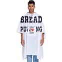 I love bread pudding  Men s Hooded Rain Ponchos View1