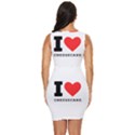 I love cheesecake Draped Bodycon Dress View4